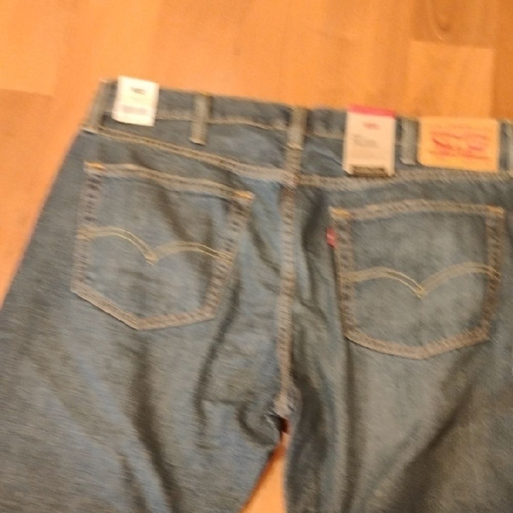 Levi's Blue 559 Relaxed Jeans 38x32 with Lived-In Look - Picture 5 of 5